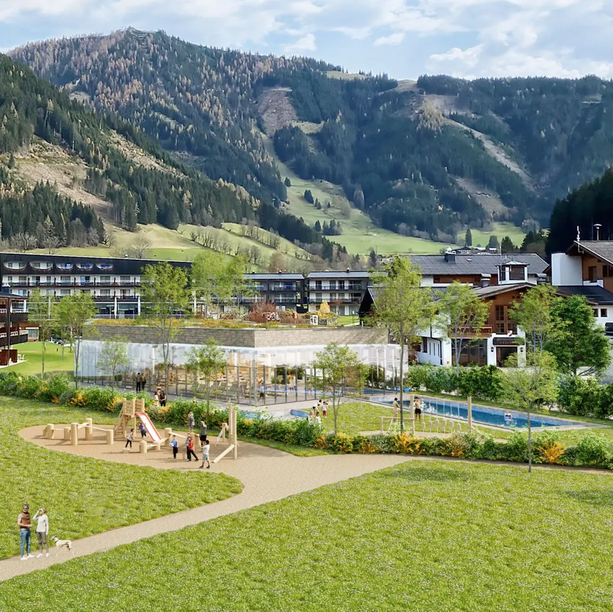 Badehaus Werfenweng Badehaus Werfenweng Gebäude von außen